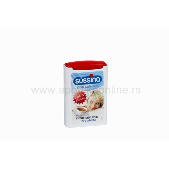 SUSSINA ZASLAĐIVAČ 200 TABLETA - Online Apoteka SUSSINA ZASLAĐIVAČ 200 TABLETA